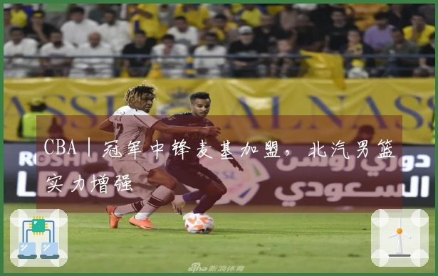 CBA｜冠军中锋麦基加盟，北汽男篮实力增强